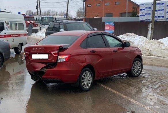 ДТП в Дзержинском районе, г. Кондрово, ул. Октябрьская